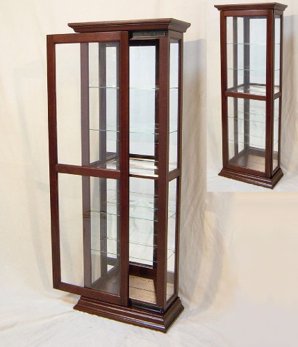 SLIDING DOOR CURIO CABINET